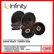 Infinity SET ลำโพงคู่หน้า คู่หลัง รุ่น KAPPA 603CF และ KAPPA 63XF ขนาด 6.5 นิ้ว