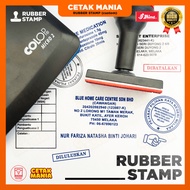 Cop Kayu/Cop Getah/ Rubber Stamp Custom (Penunjuk, Name Chop, Company Chop, Address Chop & Bank Chop