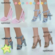 OPTIMISTI 1/6 Doll Shoes, 10 Styles Quality Doll High Heels, High Quality Female Doll Shoes 30cm Dol