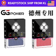 GG Poker Professional Playing Cards Texas Holdem Waterproof Anti-tear PVC Large Characters