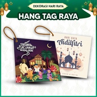(20pcs) HANG TAG RAYA - Untuk Hamper, Gift, Kad Raya / Hiasan Gantung Raya / Dekorasi Majlis Raya Ai