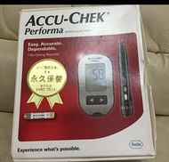 徵收 ACCU-CHEK Performa 卓越血糖機 Mobile 全方位血糖機 連採血筆 FastClix  圖中顯示 盒裝機  要連盒說明書