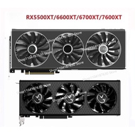 RX7600XT/5500XT/6600XT/6700XT 16G/8G Desktop Computer Game High Definition Graphics Card