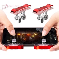 CARTORO PUBG Game Controller, Gamepad Mobile Phone Sensitive Mobile Game Trigger, L1 R1 Trigger E9  
