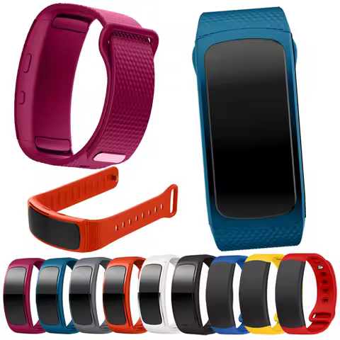 New Silicone Sport Watch band For Samsung Gear Fit 2 Pro fitness Watchbands Wrist Strap For Samsung 