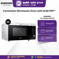 Samsung Convection Microwave Oven 28L / HOT BLAST™ / SLIM FRY™ / Dough Proof / Yogurt | MC28M6035KW/