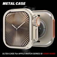 Luxury Metal Protector Case For IWatch Series 10 46mm iWatch Series 10 42mm Change To Ultra 2 49mm B