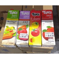 Tipco Vegetable Juice Comprehensive Fruit Mixed ABC Double Tomato Apple Original Tomato Juice