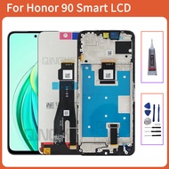 For Honor 90 Smart LCD CLK-NX1, CLK-NX3 Display Screen With Frame Touch Digitizer For Honor 90 Smart