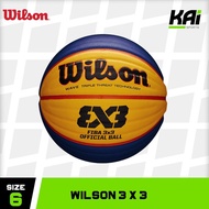 Wilson 3x3 Basketball - FIBA 3x3 Official Game - 3 on 3 World Cup / Olympic Official Ball