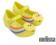 【ขายดี】Melissa Jelly Shoes Rainbow Girls Sandals Kids Shoes Fish Mouth Shoes