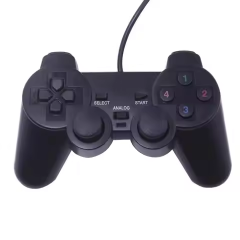 USB Wired PC Game Controller Gamepad For WinXP/Win7/Win8/Win10 Joypad For PC Windows Computer Laptop