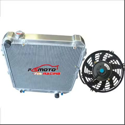 3ROW 56mm Aluminum Radiator For Toyota Hilux Surf KZN130 1KZ-TE 3.0 TD 1993 1994 1995 1996 93 94 95 