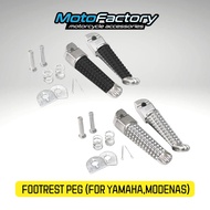 YAMAHA RXZ MODENAS KRISS REAR FOOT PEG FOOTPEG PEDAL FOOTREST PEG (PIJAK KAKI) 8MM #READY STOCK