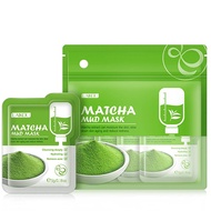 Matha Green Tea Fae Mask, 12 Ps, Deep leansing & Moisturizing lay Mud Mask for Ane, Blakheads, Pore 