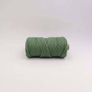 4mm 3 strands macrame rope color cotton cord 100% cotton rope macrame cord