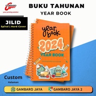 Cetak Buku Tahunan Sekolah Print Buku Kenangan Cetak Year Book Custom #Gratisongkir
