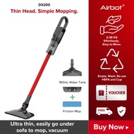 [Ready Stock] Airbot DX200 Ultra Thin Slim Wet &amp; Dry Mop Vacuum Water Tank Mopping Cloth Handheld Stick Vacuum Cleaner