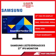 SAMSUNG LS27D300GAEXXS 27'' IPS MONITOR