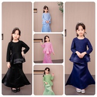 【READY STOCK】Baju Kurung Peplum | Baju Melayu | Baju Raya | Budak Perempuan (2years~11years)