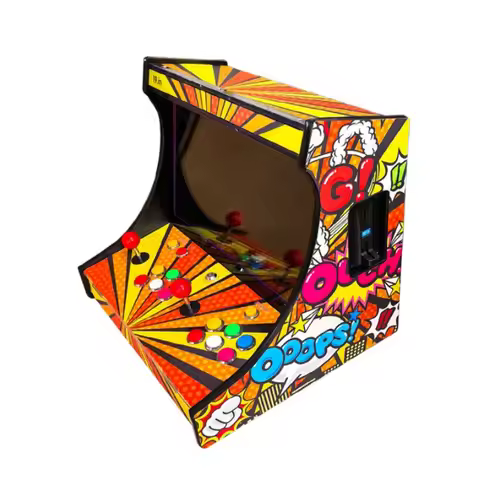 19 Inch LCD Bartop, 2 Players Arcade Video Game Machine, SAGA PANDORA DX 26800 in 1, Coin Acceptor J