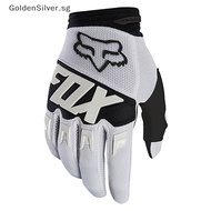 GoldenSilver Smart  Gloves Motocross MX BMX Dirt Bike Racing Guantes Dirtpaw Racing Off-road ATV UTV Enduro Motorcycle Smart Fox Gloves SG