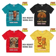 Lovadiz - CHILDREN'S T-SHIRT CHILDREN'S CLOTHES TUNG TUNG SAHUR VERSION CHAR SG OPM CHILDREN'S TSHIR