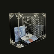 Acrylic Cash Box With Counter Piggy Bank Saveing Kids Adults Cash Box Save Money Organizing Home