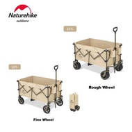 NATUREHIKE WAGON TC02 LINEN PORTABLE 4 WAY FOLDING CAMPING TROLLEY 197L HIGH CAPACITY WHEELBARROW WA