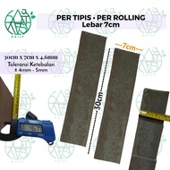 (30cm x 7cm) Per Rolling Daun Per Tipis Bahan Sabit Pisau