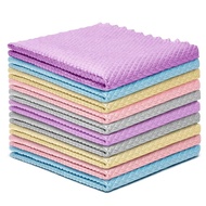 Price 5.Microfiber Glass Rag Cloth Multifunctional Reusable Flannel-Free Absorbent Cleaning Qqq