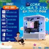 BONMECOM2 คอมประกอบ / CPU CORE ULTRA 5 235 / RX 7600 8GB / Case เลือกแบบได้