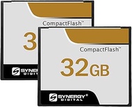 Synergy Digital 32GB Compact Flash Memory Cards, Compatible with Fujifilm Finepix M603 Digital Camer