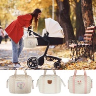 Travel Diaper Bag Portable Handbags Shoulder Bucket Bag Travel Bag Large Capacity Tote Bag Nappy Bag Canvas Bucket Tote Bags for Mom and Dad Shopping everybody