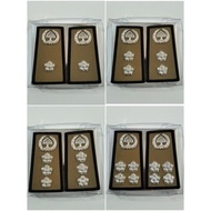 Bengkulu Civil Servant Rank Grade 3a, 3b, 3c, 3d (small jasmine)