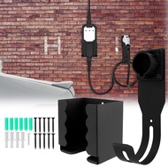 EV Charger Holder with Charging Box Holder Wall Mount EV Charger Cable Holder EV Charger Holster Doc