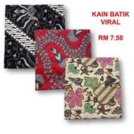 KAIN BATIK MURAH / KAIN BATIK COTTON / KAIN BATIK SIAP JAHIT / KAIN BATIK SARAWAK / KAIN BATIK TEREN