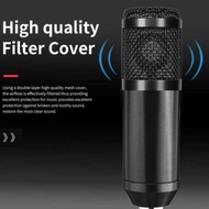 Condenser Microphone Plug Type Condenser Microphone with Holder complete package live on - BM800