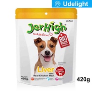[420g] Jerhigh Liver Stick Big Pack Dog Treat ขนมสุนัข เจอร์ไฮ สติ๊ก รสตับ แพ็คใหญ่ 420 กรัม