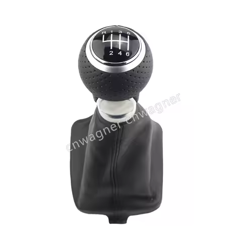 5 or 6 Speed 8PO 864 261 Handle Car gear knob PU Leather Shift Knob Lever Stick Pen Gaiter Boot Cove