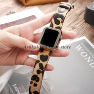 Leather for Apple Watch Band for Apple Watch S10 42mm 46mm for Iwatch Series 10 9 7 SE 6 8 Ultra 38m