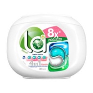 內地直送 - 威露士|La天然四合一洗衣凝珠倍柔除菌除蟎多規格多功能-A款：4合1洗衣凝珠倍柔10ml^38粒（平行進口）