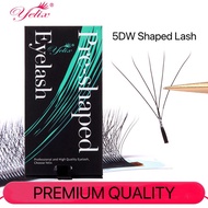 YBM002 YELIX 0.07 5D W SHAPED LASH RUSSIAN VOLUME EYELASH EXTENSION FALSE EYELASH PLANTATION
