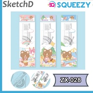 Geometry Ruler Set Squeezy ZX028 Geometry Set Ruler 20 cm Fancy Pembaris