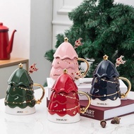 Christmas Tree Ceramic Mug/Ceramic Christmas Glass Mug