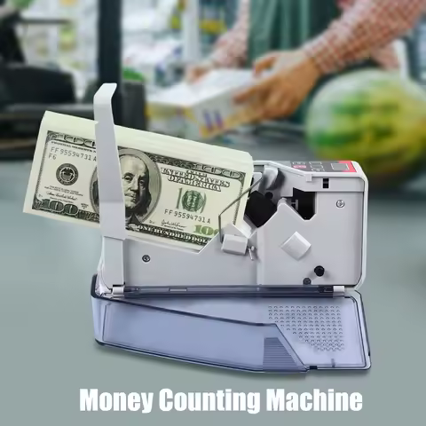 Portable Mini Money Counting Machine Bill Counter Banknote Counter Cash Money Counter Machine 600pc/