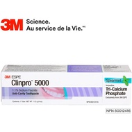 (EXP 2028+)3M Clinpro 5000 Anti-Cavity Toothpaste (1.1% Sodium Fluoride) - Spearmint Flavour, 113 g