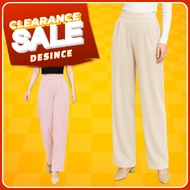 🇲🇾 DESINCE Women Straight Palazzo Pants Seluar Panjang Palazzo Perempuan WP 003