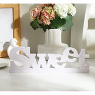 Table Home Decor Wall Decor Alphabet Letter Box Huruf Hiasan Love Wall Deco Home Decoration Letter B
