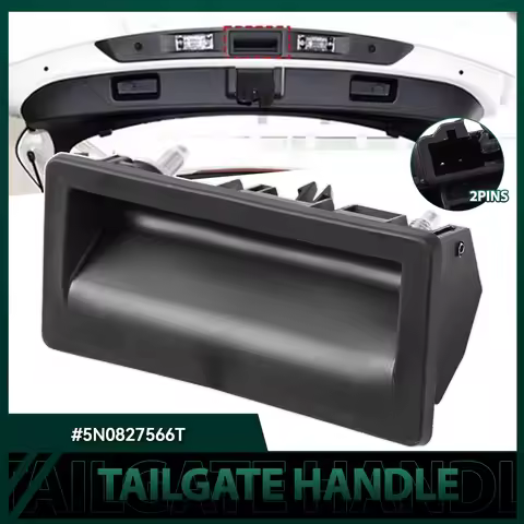 5N0827566T 5N0827566 5ND827566B Rear Trunk Lock Release Handle Switch for VW Golf Jetta Passat Audi